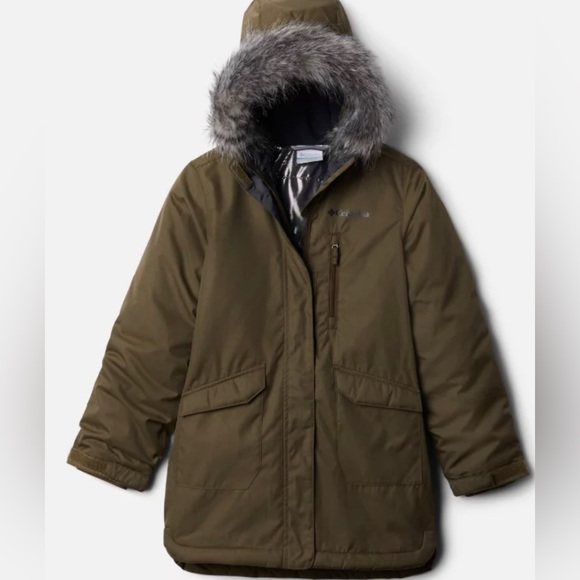 NWT Columbia Insulated Hooded Winter Suttle Mountain Parka Jacket